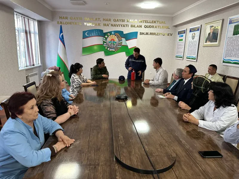 Favqulodda vaziyatlardan muhofaza qilish va fuqaro muhofazasi oyligi bo`yicha tadbir bo`lib o`tdi.