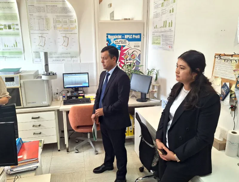 A delegation from the Plant Quarantine and Protection Agency is getting acquainted with the activities of the Research Institute of Agriculture and Tourism in the city of Poreč, Istra region, Republic of Croatia